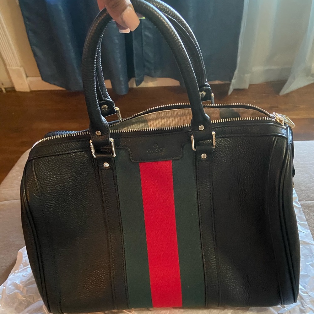Gently worn only twice Gucci Boston Bag